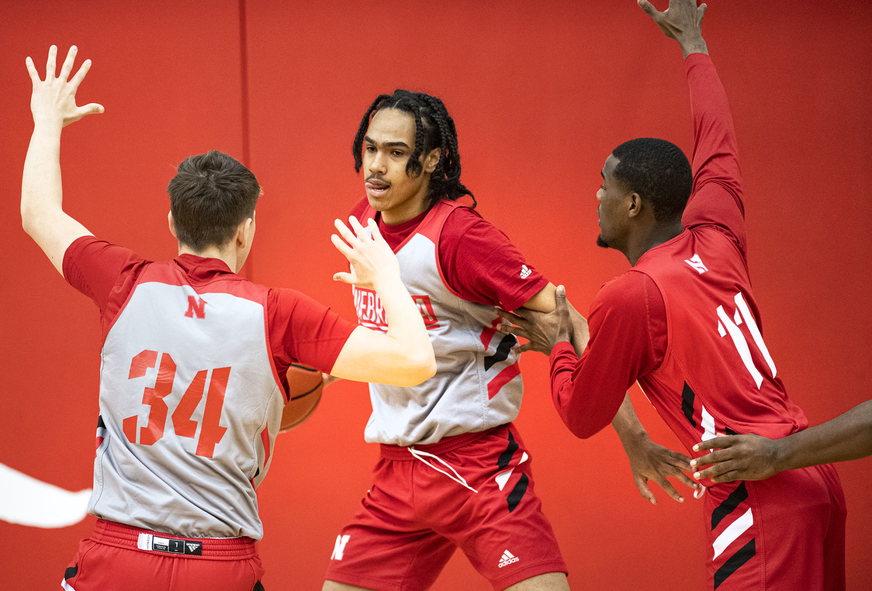 Nebraska men's hoops practice, 7.23